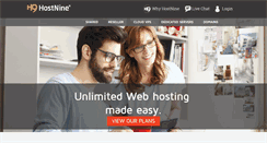 Desktop Screenshot of hostnine.com